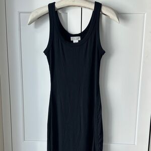 L⭐️Space L*Space Black Ribbed Tank Maxi Dress